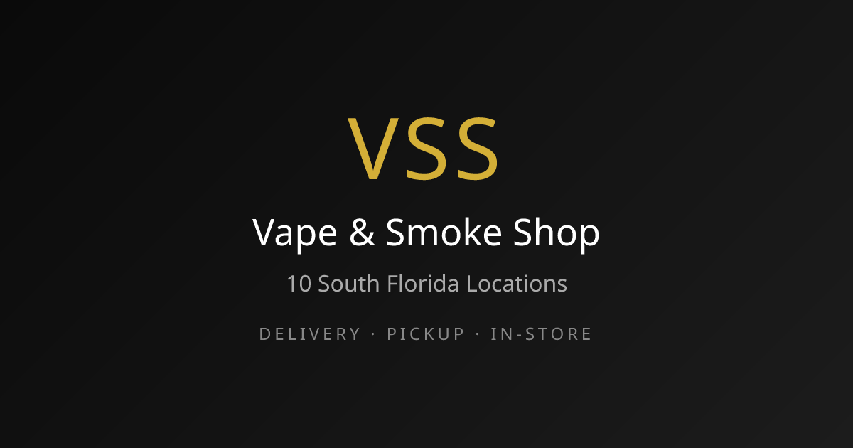 Vape & Smoke Shop | 10 South Florida Locations